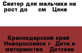 Свитер для мальчика на рост до 122 см › Цена ­ 300 - Краснодарский край, Новороссийск г. Дети и материнство » Детская одежда и обувь   . Краснодарский край